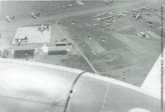Aerial view of the ramp Aerial view of the ramp