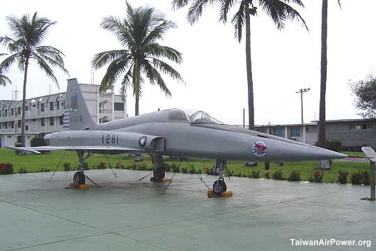 F-5A preserved at Taitung AFB F-5A preserved at Taitung AFB