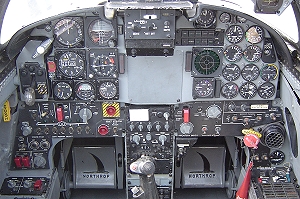 F-5E instrument panel