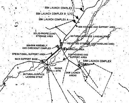 Map of Shuang Cheng Tzu Missile Center