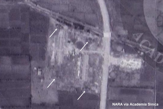 B區的二戰空照圖