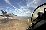 6610 (93-0711) and 6620 (93-0721) in USAF markings flying in formation in the US